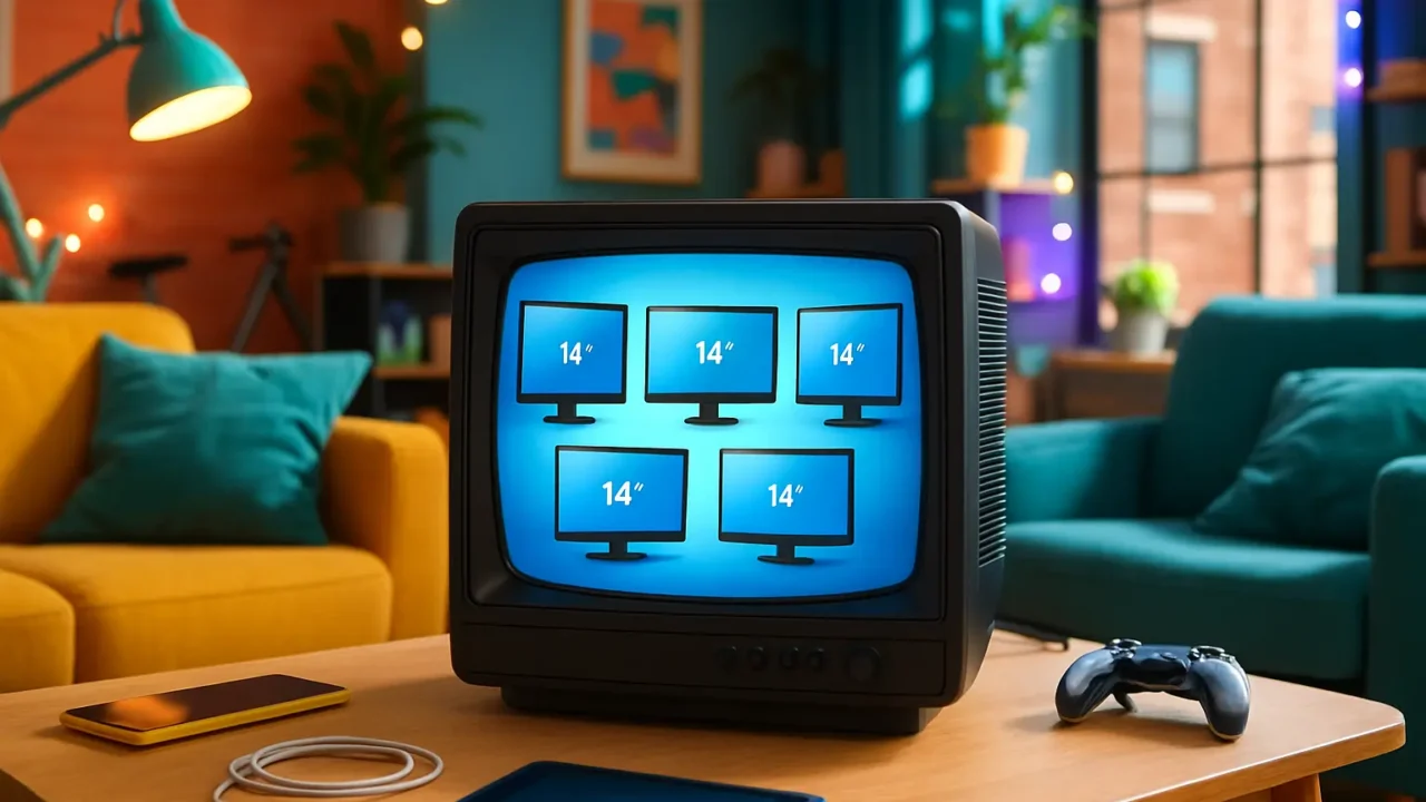 Top 5 Opções de televisão de 14 polegadas