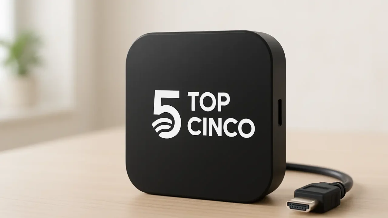 Top Cinco TV box vitalício com canais liberados