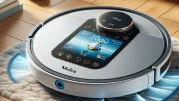 Aspirador Robô Midea SmartMop Easy VRA31BB Bivolt