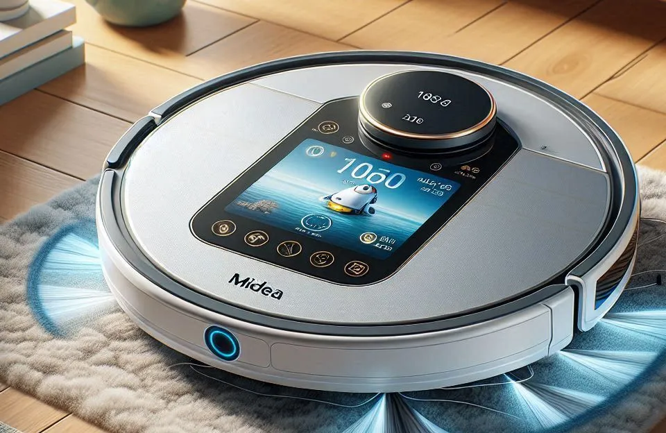 Aspirador Robô Midea SmartMop Easy VRA31BB Bivolt