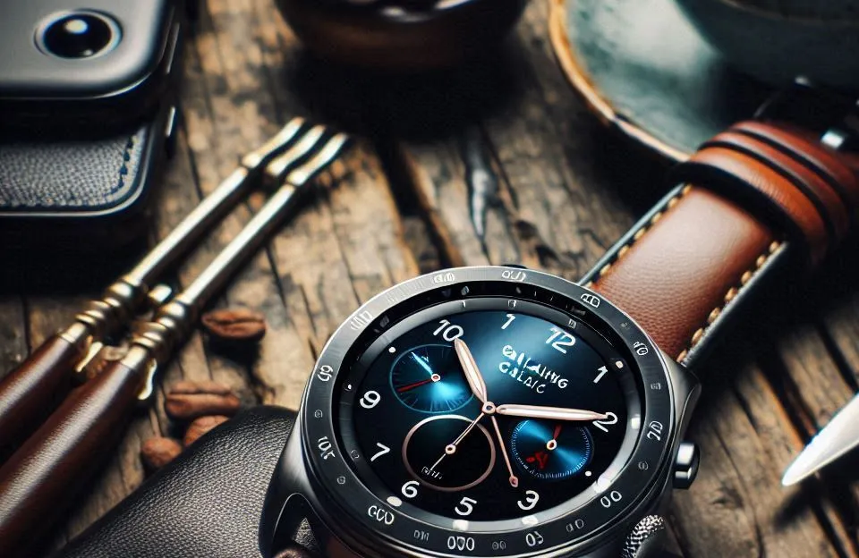 Samsung Galaxy Watch6 Classic LTE 43mm com Tela AMOLED
