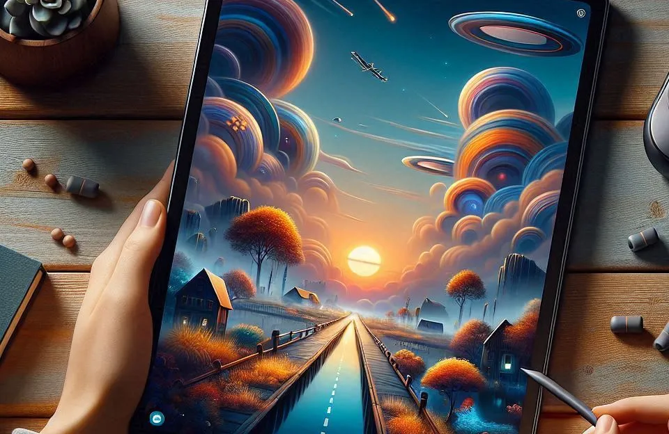 Samsung Tablet Galaxy Tab A9+ 11" 64 GB com tela grande e som imersivo