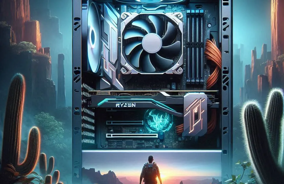 Monte seu PC: Ryzen 5 5600, RX 5600, 16GB, 480GB SSD