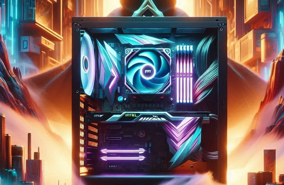 Monte seu PC: Intel i7-14700F, RTX 4070 Super, 32GB, 1TB SSD