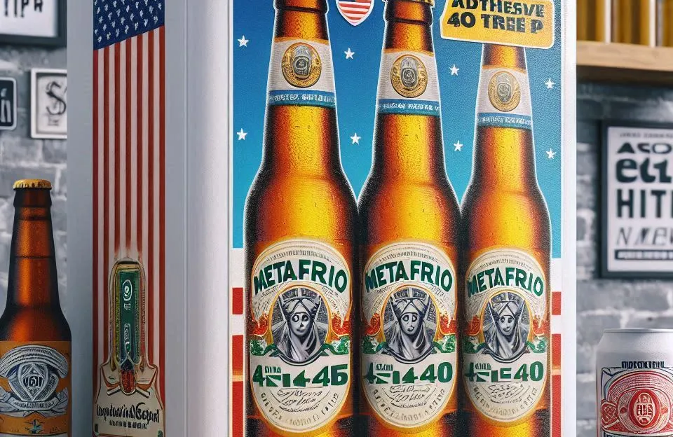 Cervejeira Vertical Metalfrio 497L Vn50af Adesivada