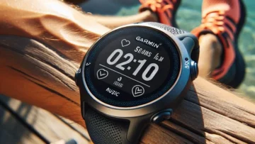 Monitor Cardíaco Garmin Forerunner 255 Music com GPS