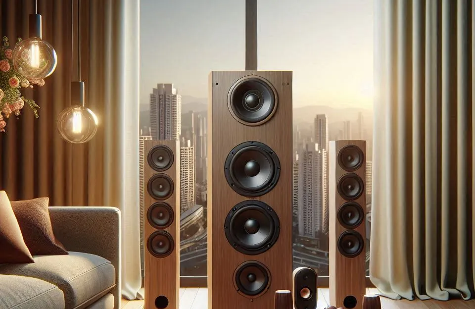 Yamaha NS-P41 5.1 Sistema de Altofalante Home Theater: Som de Alta Qualidade para Sua Casa