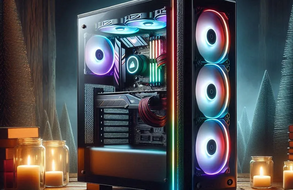 CORSAIR iCUE Link 3500X RGB – Torre média com vidro temperado