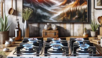 Fogão 6 Bocas Venax Delplus Vitreo Inox Gás GLP