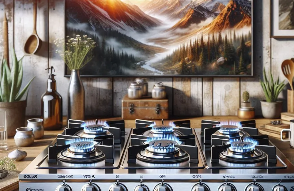 Fogão 6 Bocas Venax Delplus Vitreo Inox Gás GLP