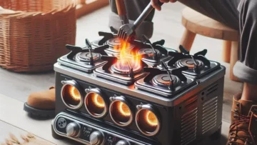 Fogão de Piso Dako Supreme 5 Bocas com Acendimento Automático