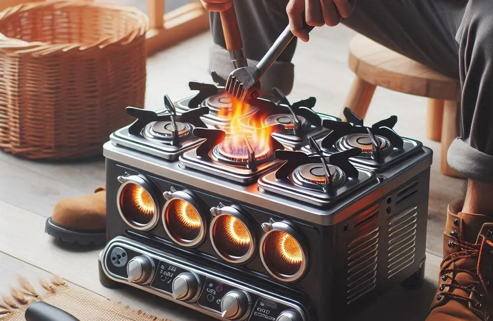 Fogão de Piso Dako Supreme 5 Bocas com Acendimento Automático