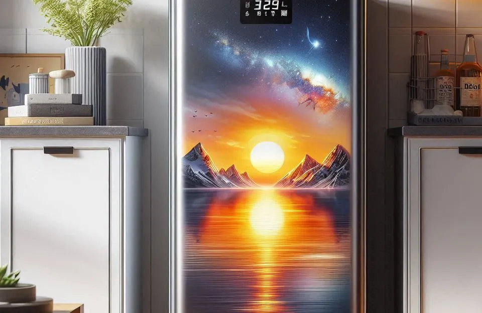 Frigobar 93L INOX 127V Midea com economia de energia