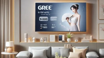 Ar Condicionado Split Hi Wall Inverter Gree G-Top Auto 9000 BTU/h Frio CB574N06700 – 220 Volts