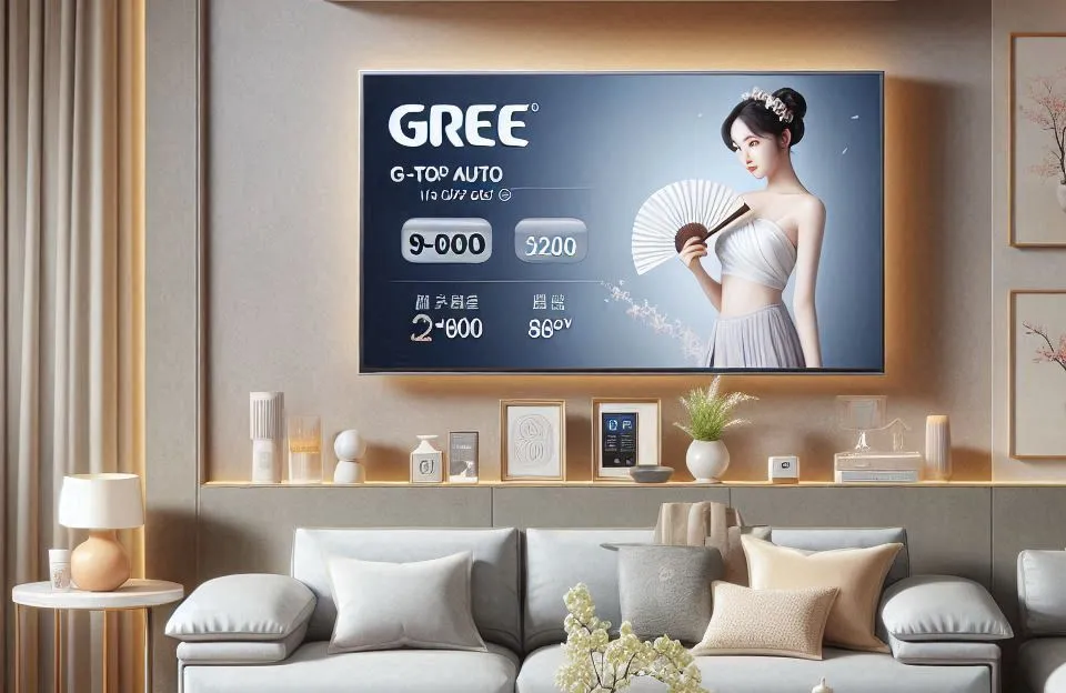 Ar Condicionado Split Hi Wall Inverter Gree G-Top Auto 9000 BTU/h Frio CB574N06700 – 220 Volts