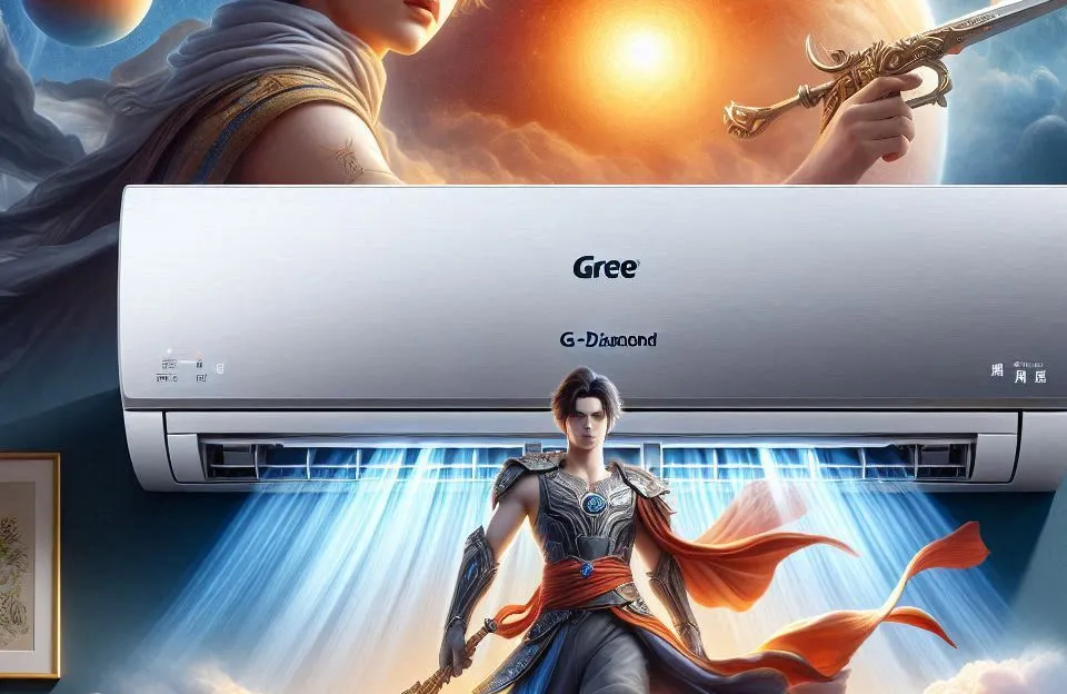 Ar Condicionado Split Hi Wall Gree G-Diamond Auto Inverter 9.000 Btus Frio 220v R-32