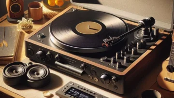 Toca-Discos Audio-Technica Sem Fio AT-LP60XBT-BK: Conectividade Bluetooth e Qualidade de Som Impecável