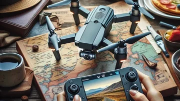TENSSENX Drone GPS Dobrável com Câmera UHD 4K: Ideal para Iniciantes