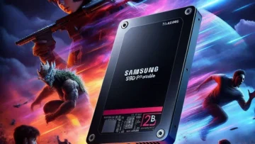 SAMSUNG SSD Portátil T7 Shield 2 TB: Velocidade e Resistência para Criadores de Conteúdo e Gamers