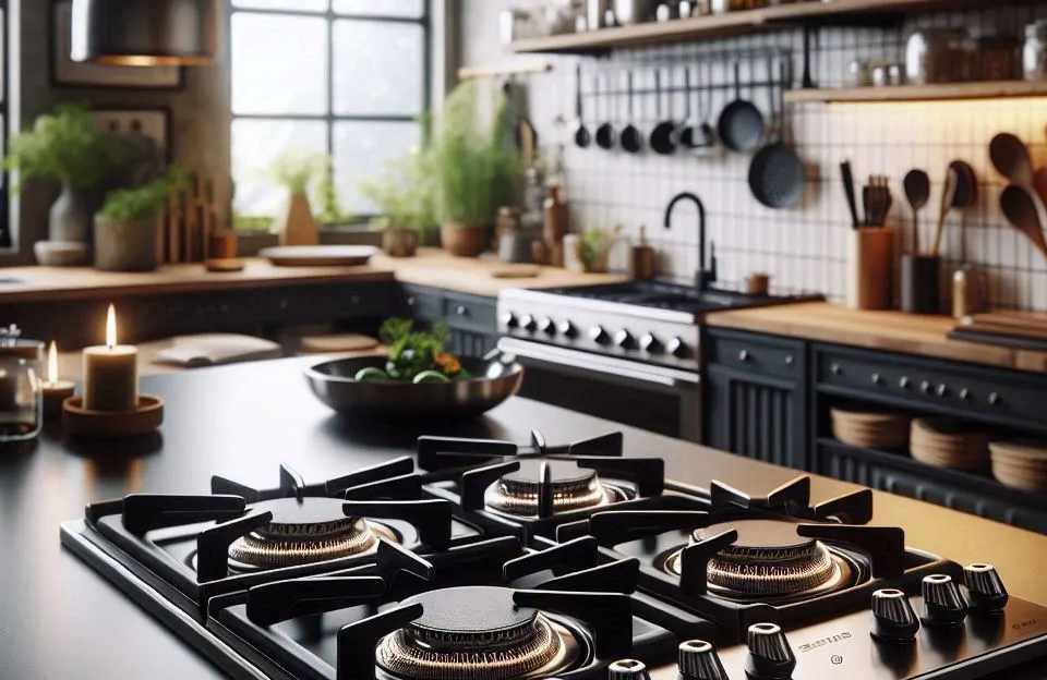 Fogão 4 Bocas Preto com Mesa Inox Dako Magister Bivolt: Desempenho e Eficiência para Sua Cozinha