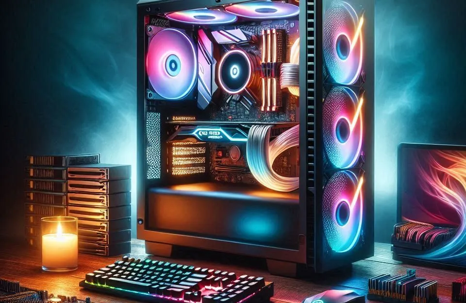 Monte seu PC: Intel i7-12700K, RTX 4060 Ti, 16GB, 1TB SSD