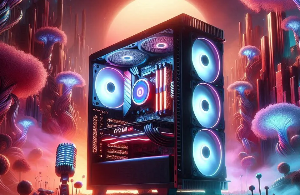 Monte seu PC: Ryzen 5 5600GT, RTX 3050, 16GB, 480GB SSD