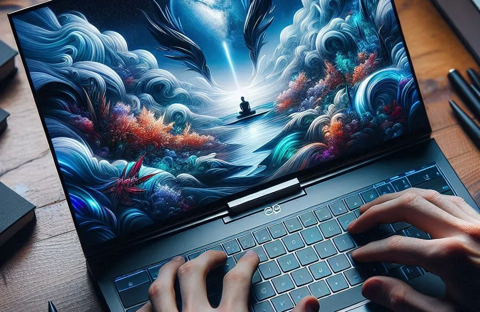ASUS Zenbook 14 OLED com IA e Tela Touch WUXGA