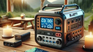 BLUETTI AC50B: Gerador Portátil com 700W e USB-C de 65W