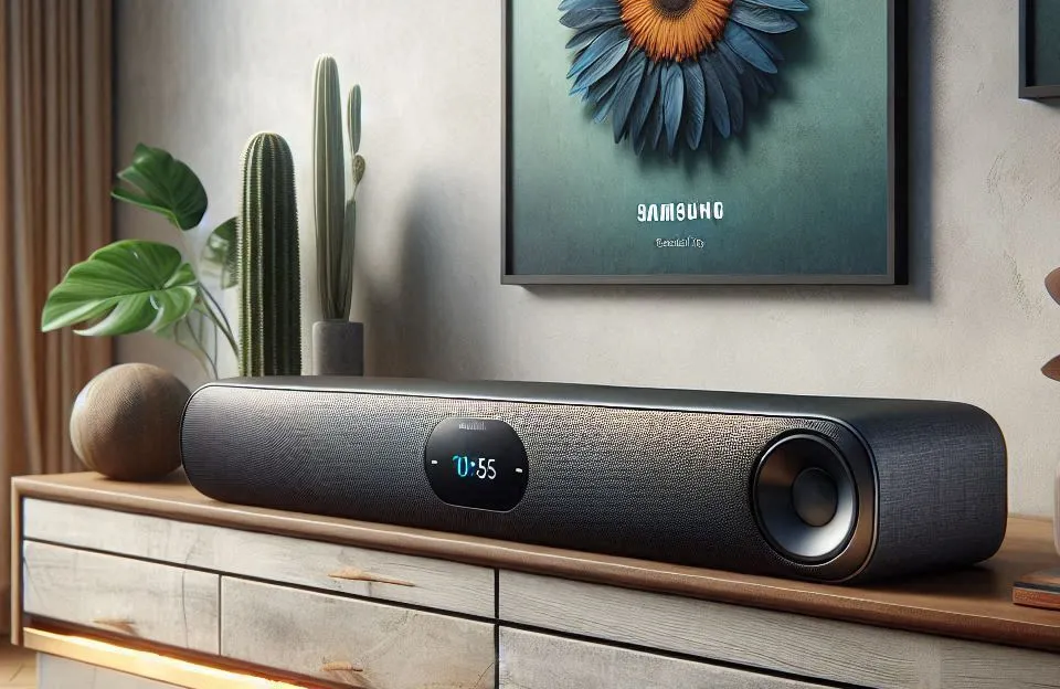 Soundbar Samsung HW-S800D/ZA com áudio imersivo e Alexa