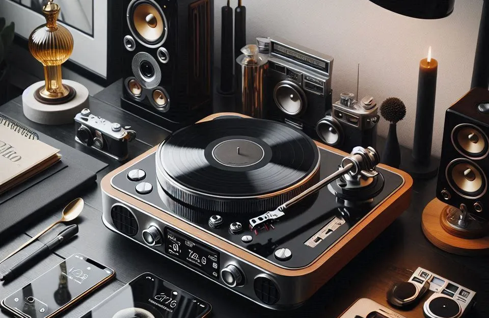 Toca-Discos Audio-Technica AT-LP70XBT Automático Bluetooth