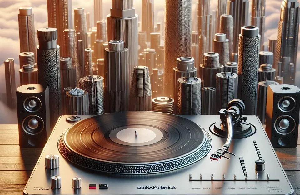 Toca-Discos Audio-Technica ATLP120XUSB com USB e Alta Fidelidade