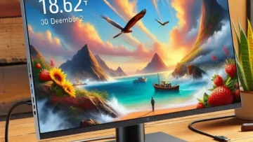 Monitor Portátil 18.5'' com USB-C e HDMI IPS FHD
