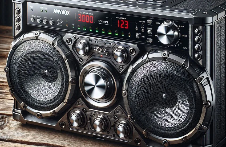 Amvox ACA 1300 New X SFM com 1300W e Bluetooth