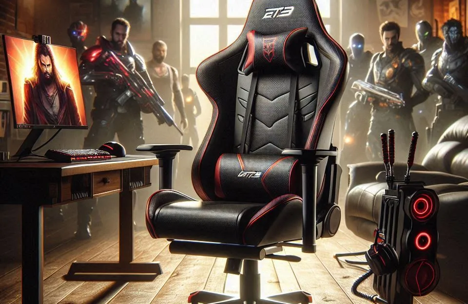 Cadeira Gamer DT3 GX: Reclinável, Apoio de Cabeça Ajustável e Conforto Extra