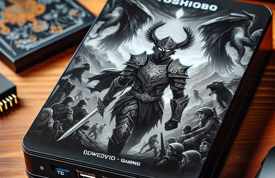 HD Externo Portátil Toshiba 4TB Canvio Gaming USB 3.0 Preto: Armazenamento ideal para Gamers