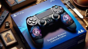 PlayStation - Controle sem fio DualSense - Edição Limitada do 30º Aniversário: Resposta Tátil, Gatilhos Adaptáveis e Muito Mais