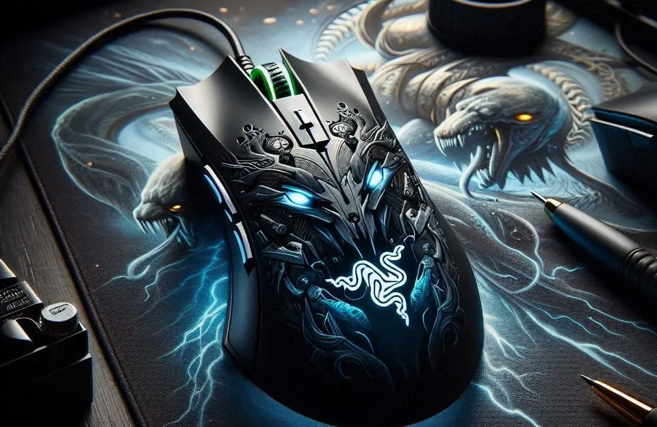 Razer Mouse para Jogos DeathAdder V3 Pro: Ultraligeiro e Potente