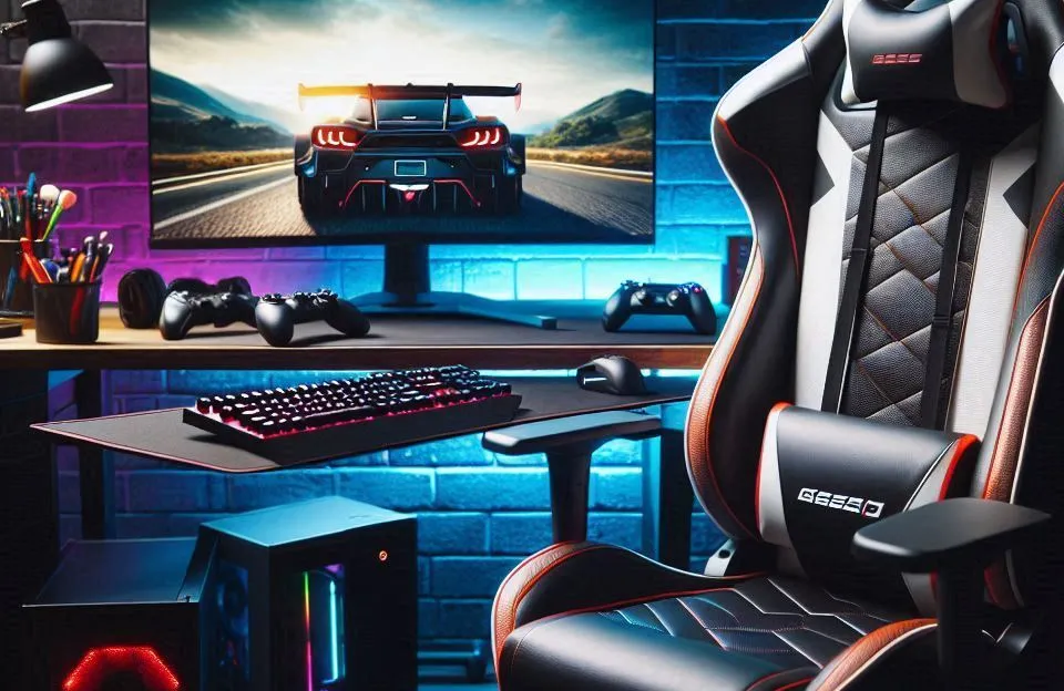 MAX RACER - Cadeira Gamer Aggressive: Conforto e Design para Longas Sessões de Jogo