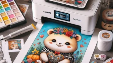 Canon Impressora SELPHY Square QX10: Compacta, Criativa e Portátil