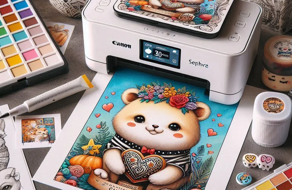 Canon Impressora SELPHY Square QX10: Compacta, Criativa e Portátil