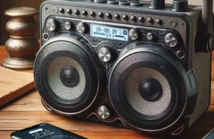 Caixa de Som Boombox Plus AIWA BBS-01-B 200W Bluetooth