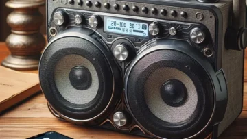 Caixa de Som Boombox Plus AIWA BBS-01-B 200W Bluetooth