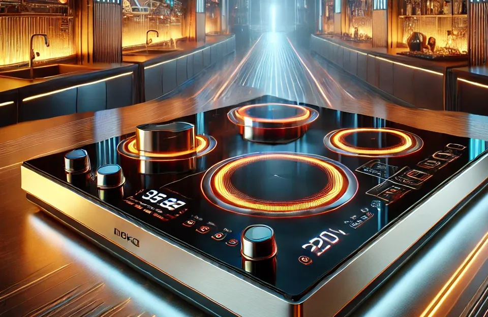 Cooktop de Indução 4 Bocas Dako Supreme 220v: Potência, Design e Segurança