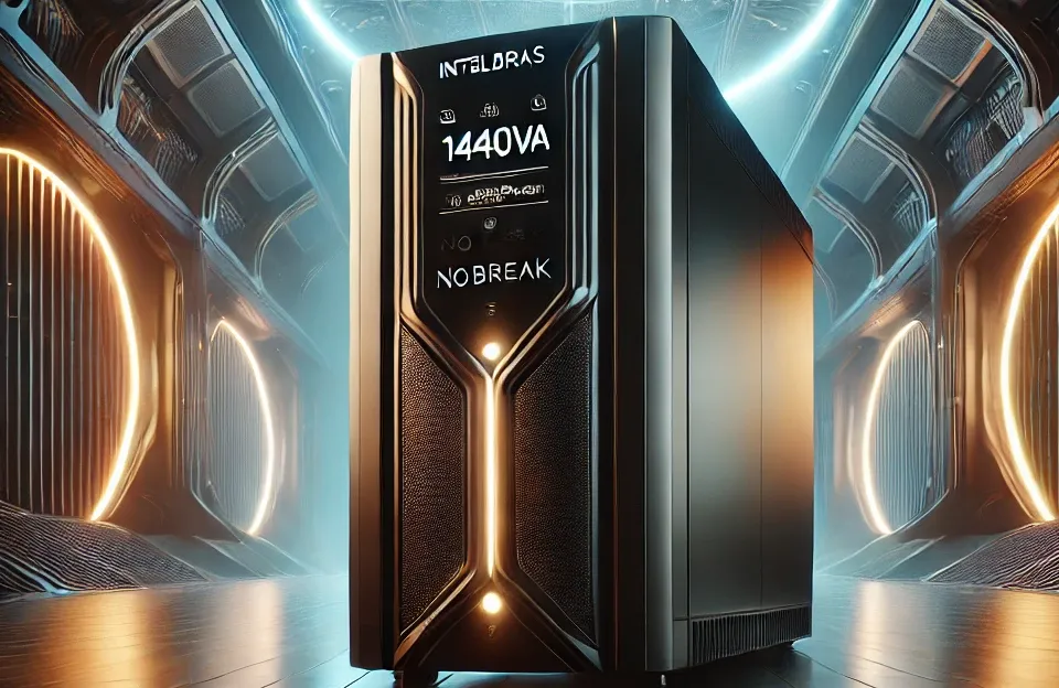 Nobreak Bivolt XNB 1440VA BI+ Preto Intelbras: Potência e Proteção para Seus Equipamentos