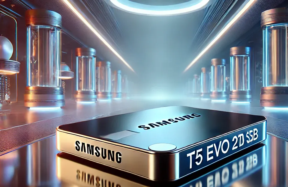 SAMSUNG SSD portátil T5 EVO 2TB: Desempenho e Portabilidade para Criadores de Conteúdo e Gamers