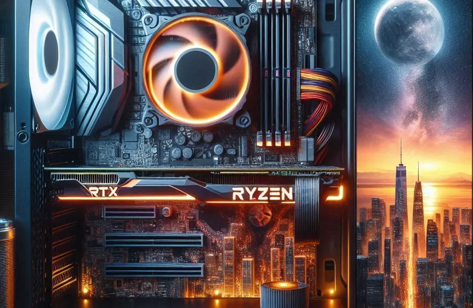 Monte seu PC: Ryzen 5 7600, RTX 4060, 16GB DDR5, 480GB SSD