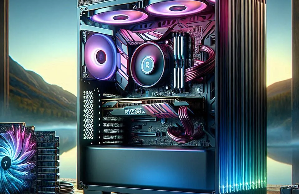 Monte seu PC: Ryzen 7 5700X3D, RTX 4070 Super 12GB, 16GB