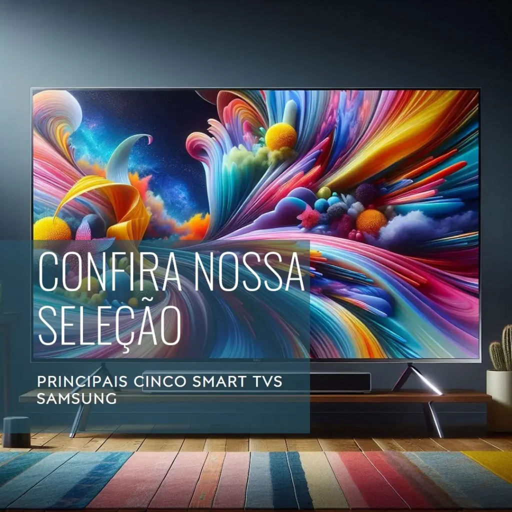 Principais Cinco  smart TV Samsung NEO QLED 4k 75