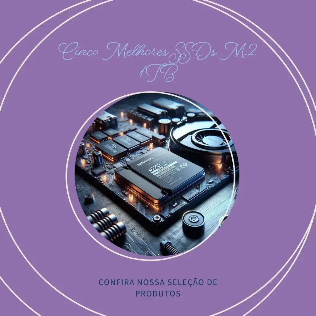 Cinco Melhores Modelos de SSD m.2 1tb Samsung 970 EVO plus
