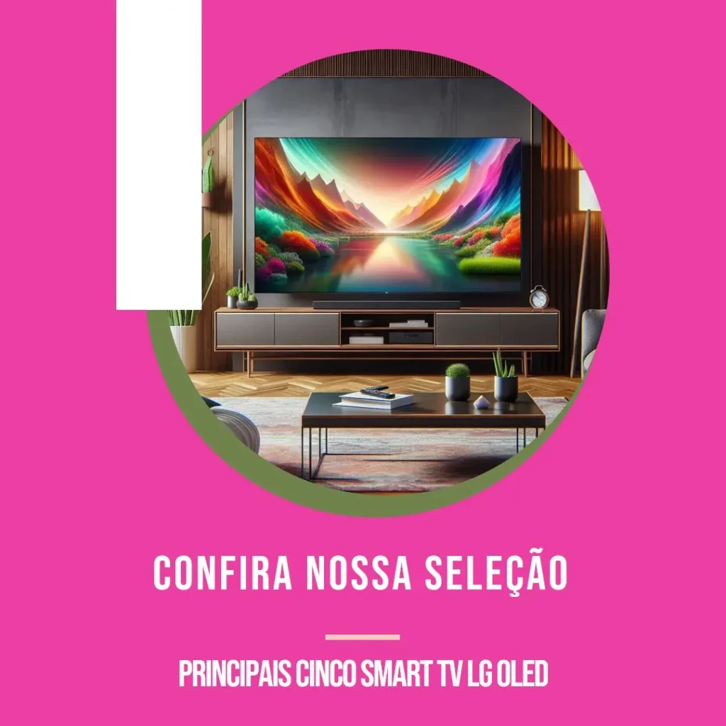 Principais Cinco smart TV LG OLED EVO g3 55” 4k